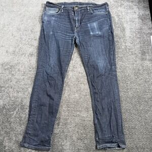 Levis 511 Men's Blue Denim Dark Wash Slim Stretch‎ Straight Leg Jeans Size 40x32